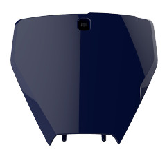 Polisport Front Number Plate Husqvarna Blue