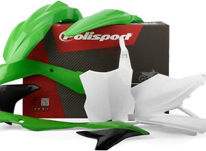 Polisport Plastic Kit Oem. Color Kawasaki