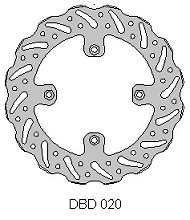 Delta Brake Rear Disc