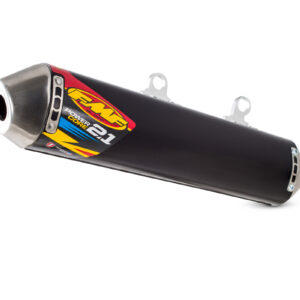 FMF POWERCORE 2.1 SILENCER   BLACK ALUMINIUM