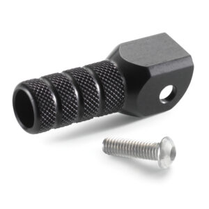GEAR SHIFT LEVER STEP PLATE  BLACK ALUMINIUM