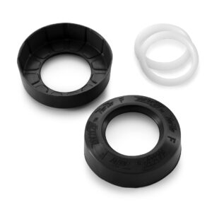 WHEEL BEARING PROTECTION CAP SET  BLACK