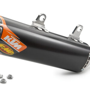 FMF POWERCORE 2.1 SILENCER  BLACK ALUMINIUM