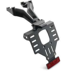 LICENCE PLATE HOLDER SUPPORT  BLACK SYNTHETIC_MAT