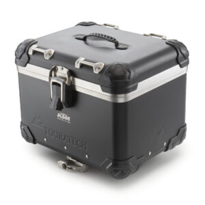 TOURATECH TOP CASE   BLACK ALUMINIUM