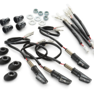 LED TURN SIGNAL KIT  BLACK ALUMINIUM