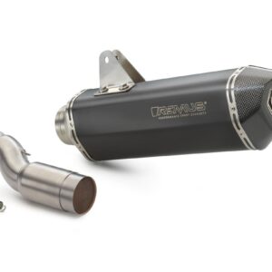 REMUS SLIP-ON SILENCER  BLACK CARBON/STAINLESS_STEEL