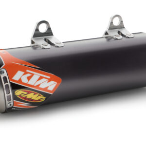 FMF POWERCORE 4 SILENCER  BLACK ALUMINIUM