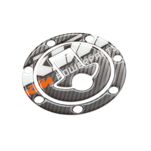 FUEL TANK CAP STICKER  BLACK