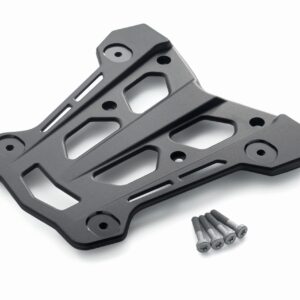 TOP CASE CARRIER  BLACK ALUMINIUM