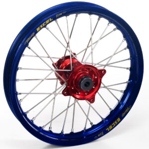 Haan Wheels Complete Wheel 160 21" FRONT BLUE RED