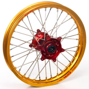 Haan Wheels Complete Wheel 215 19" REAR GOLD RED