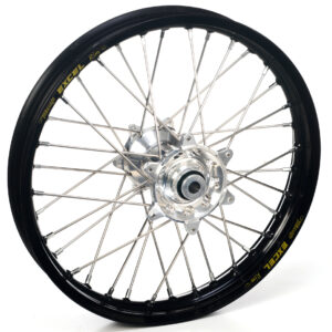 Haan Wheels Complete Wheel 215 18" REAR BLACK SILVER