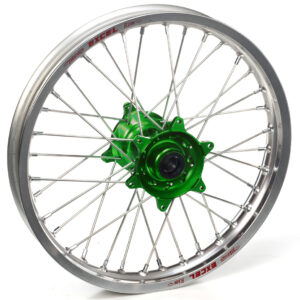 Haan Wheels Complete Wheel 215 19" REAR SILVER GREEN