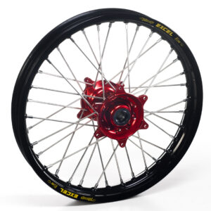 Haan Wheels Complete Wheel 215 19" REAR BLACK RED