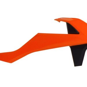 Rtech Radiator Scoops ORANGE BLACK