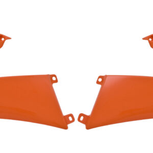 Rtech Radiator Scoops ORANGE