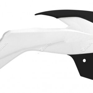 Rtech Radiator Scoops BLACK WHITE