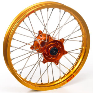 Haan Wheels Complete Wheel 160 14" REAR ORANGE GOLD