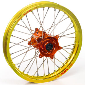 Haan Wheels Complete Wheel 185 16" REAR YELLOW ORANGE