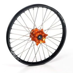Haan Wheels Complete Wheel A60 160 21" FRONT BLACK ORANGE