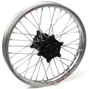 Haan Wheels Complete Wheel 160 21" FRONT SILVER BLACK