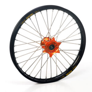 Haan Wheels Complete Wheel 160 21" FRONT BLACK ORANGE