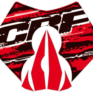 Trail Tech X2 Graphic Sticker - CRF - RED