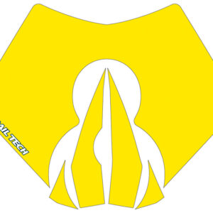 Trail Tech X2 Graphic Sticker - Solid - YELLOW