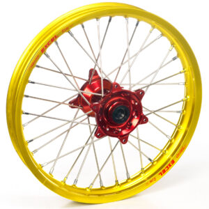 Haan Wheels Complete Wheel 250 18" REAR YELLOW RED