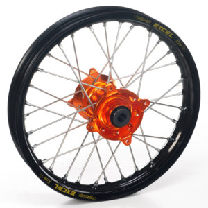 Haan Wheels Complete Wheel 215 19" REAR BLACK ORANGE