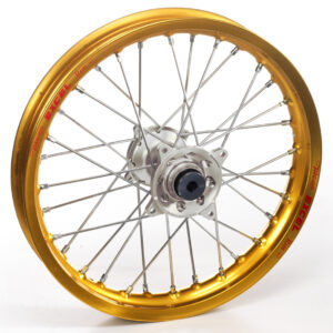Haan Wheels Complete Wheel 185 16" REAR GOLD SILVER