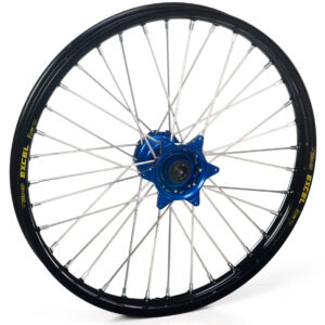 Haan Wheels Complete Wheel 160 21" FRONT BLACK BLUE