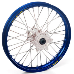 Haan Wheels Complete Wheel 160 21" FRONT BLUE SILVER