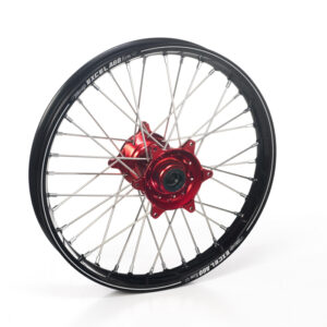 Haan Wheels Complete Wheel A60 185 19" REAR BLACK RED