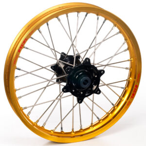 Haan Wheels Complete Wheel 185 19" REAR GOLD BLACK