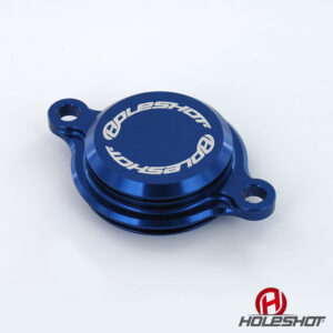 Holeshot Oil Filter Cover BLUE