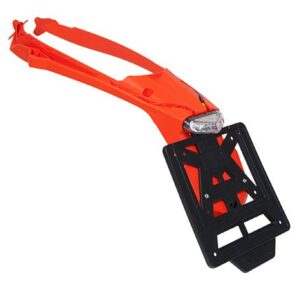 Rtech Rear light/rear fender Integra Led removable plate holder ORANGE