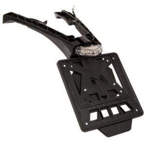 Rtech Rear light/rear fender Integra Led removable plate holder BLACK