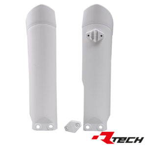 Rtech Fork Protectors WHITE