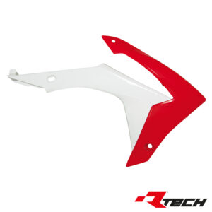 Rtech Radiator Scoops WHITE