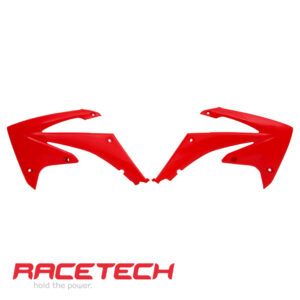 Rtech Radiator Scoops RED
