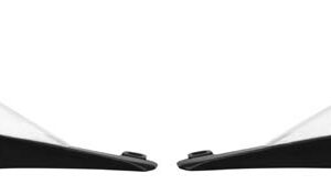 Rtech Radiator scoops Upper WHITE BLACK