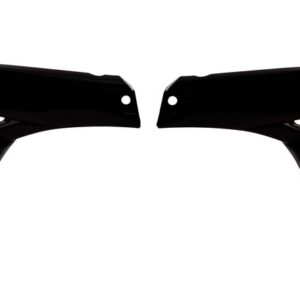 Rtech Radiator Scoops BLACK