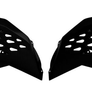 Rtech Radiator Scoops BLACK