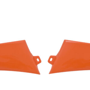 Rtech Radiator Scoops ORANGE