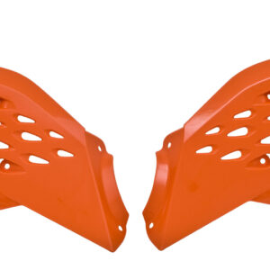 Rtech Radiator Scoops ORANGE