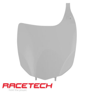 Rtech Number Plate WHITE