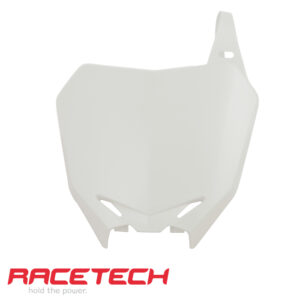 Rtech Number Plate WHITE
