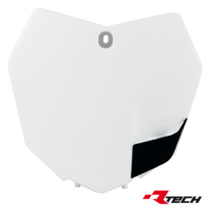 Rtech Number Plate WHITE